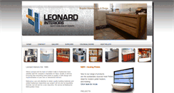 Desktop Screenshot of leonardinteriors.com.au